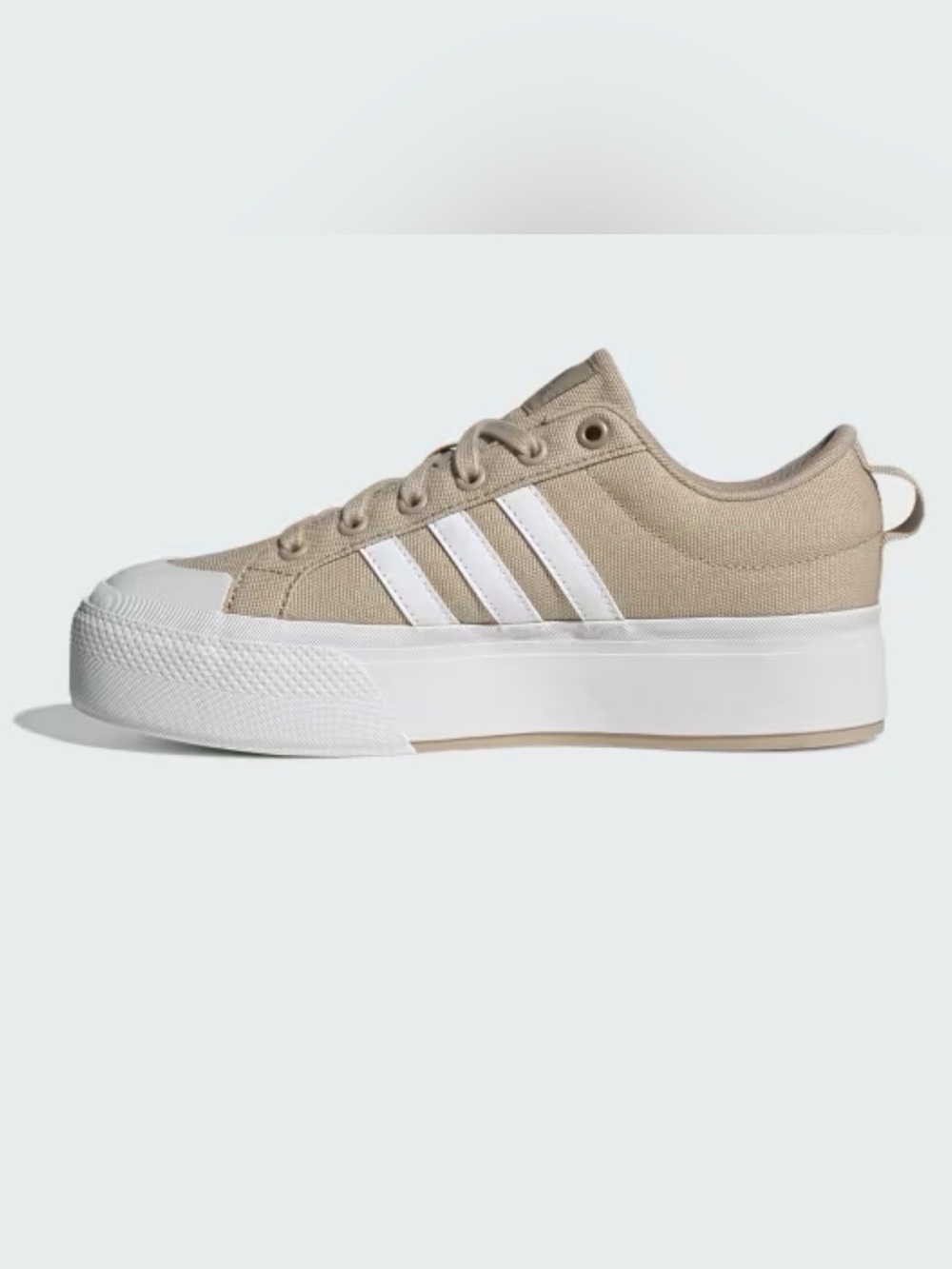 adidas Women's Bravada 2.0 Platform sneakers - Tan/white
